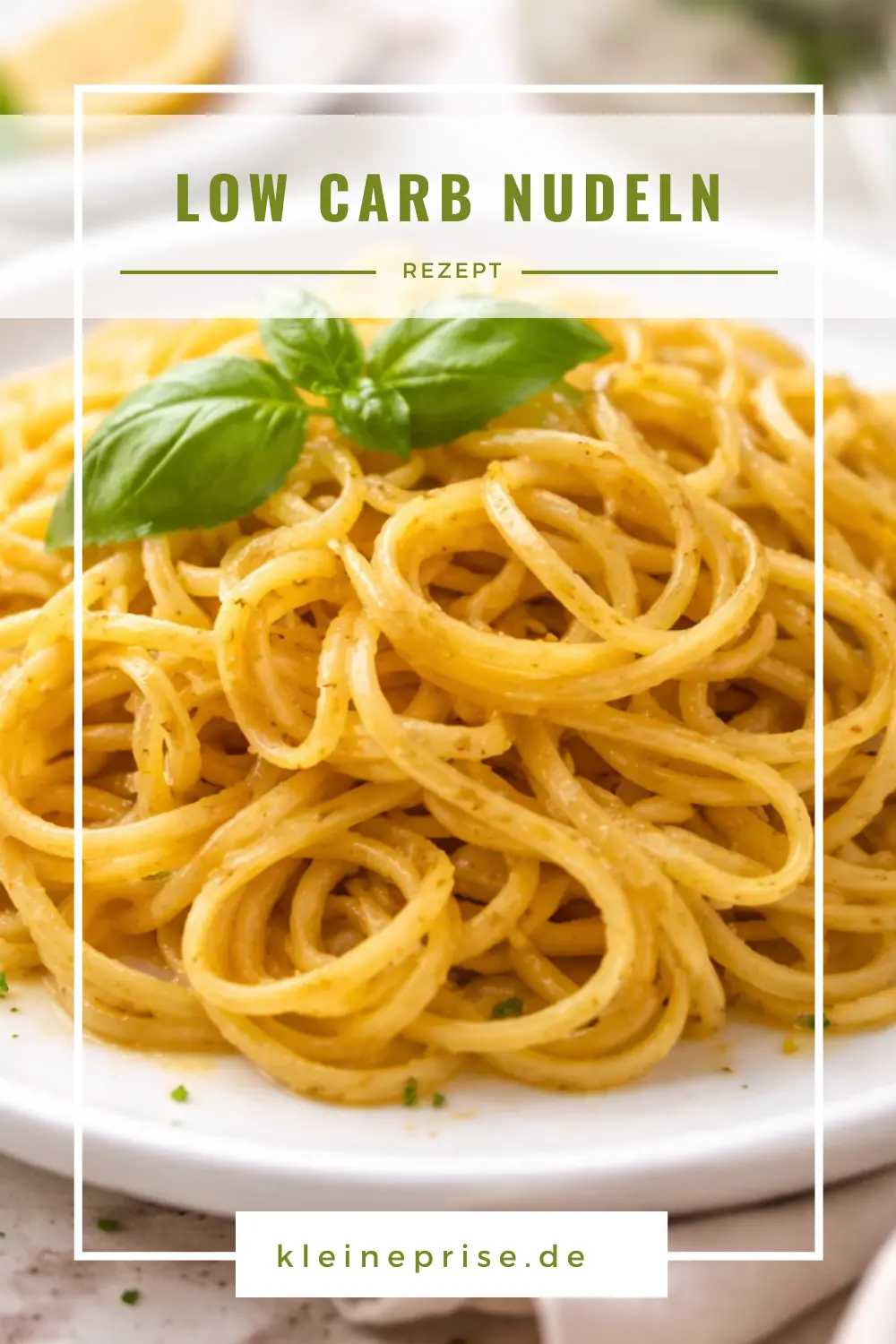 Pinterest: Low Carb Nudeln – Rezept Pinterest: Low Carb Nudeln