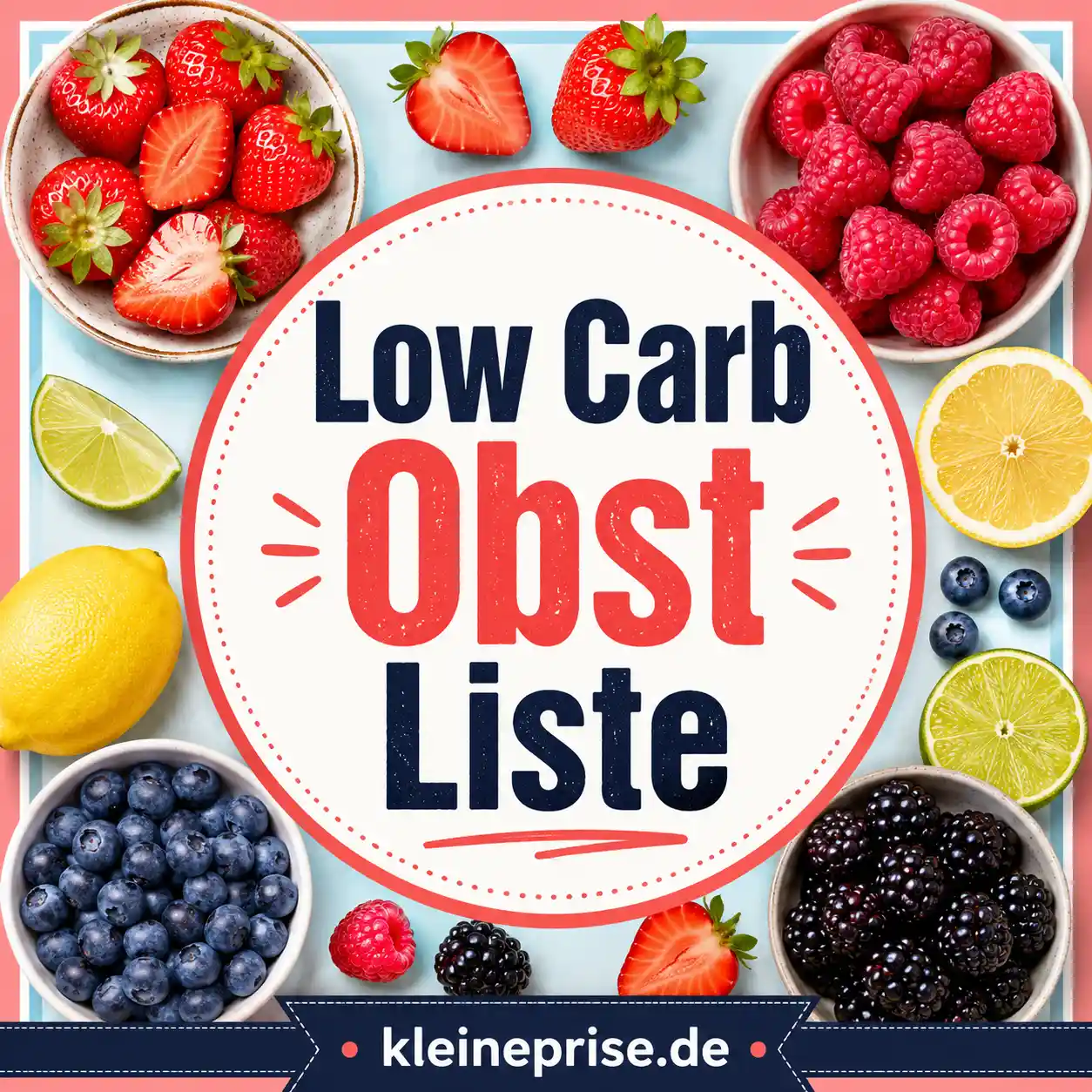Low Carb Obst Liste: Welches Obst passt wirklich? Low Carb Obst Liste: Welches Obst passt wirklich? | Kleine Prise