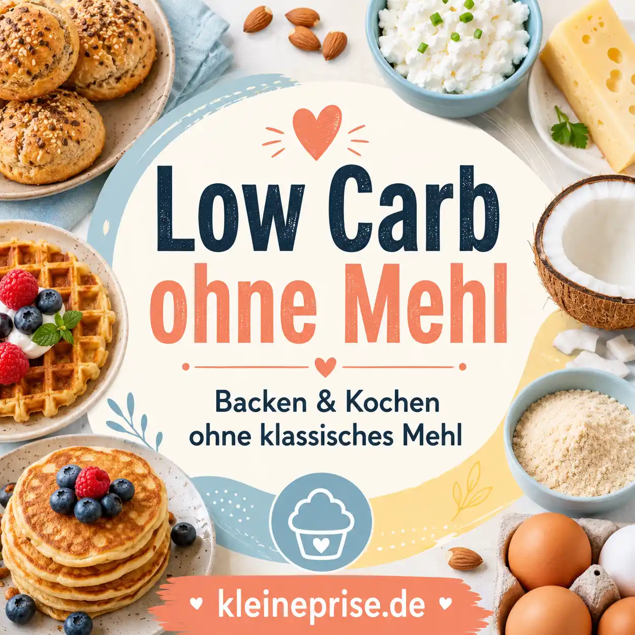 Low Carb ohne Mehl: einfache Alternativen für den Alltag Low Carb ohne Mehl: einfache Alternativen für den Alltag | Kleine Prise