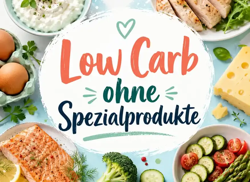 Low Carb ohne Spezialprodukte: Einfach mit normalen Lebensmitteln