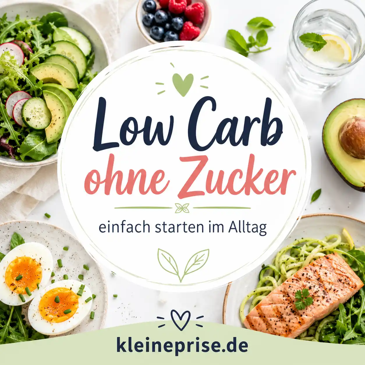 Low Carb ohne Zucker: einfach starten im Alltag Low Carb ohne Zucker: einfach starten im Alltag | Kleine Prise