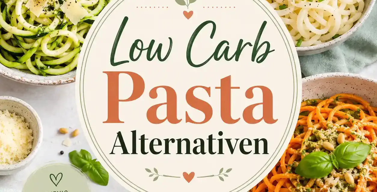 Low Carb Pasta Alternativen: Was essen statt Nudeln?