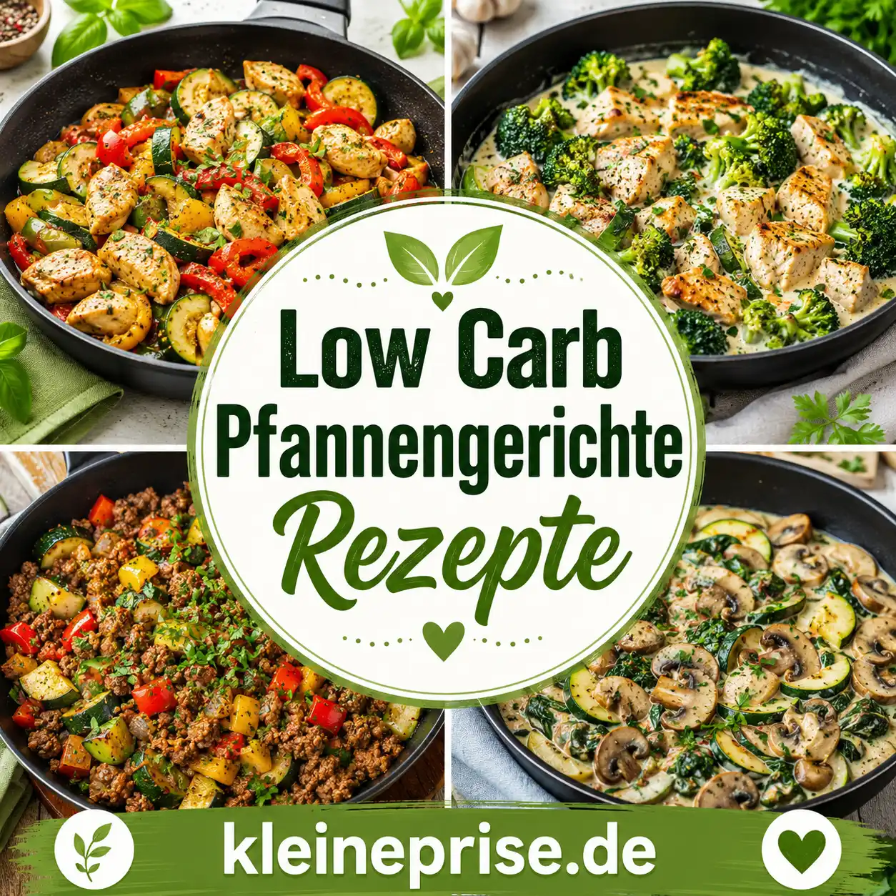 Low Carb Pfannengerichte Rezepte Low Carb Pfannengerichte Rezepte | Kleine Prise