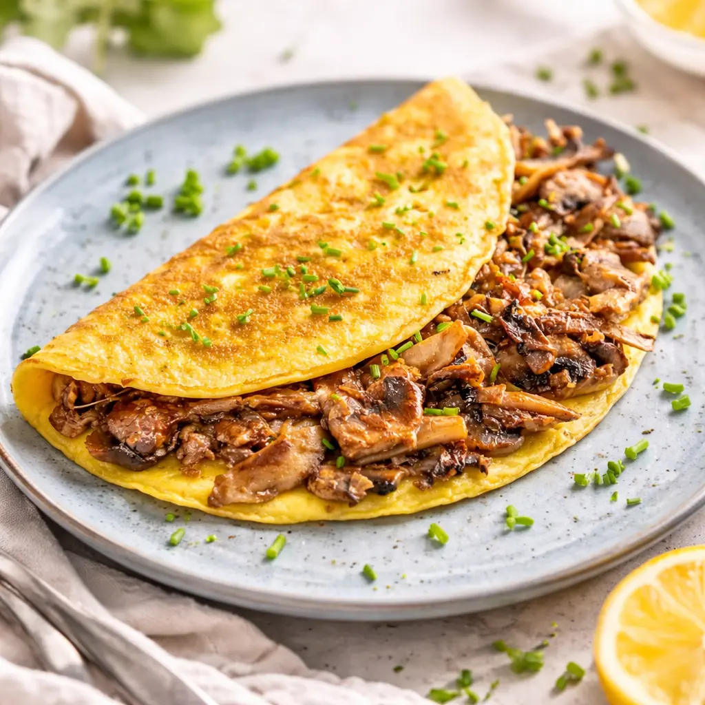 Low Carb Pilz-Omelette Low Carb Pilz-Omelette | Kleine Prise
