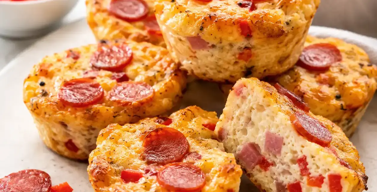 Low Carb Pizza Muffins einfach und schnell selber machen