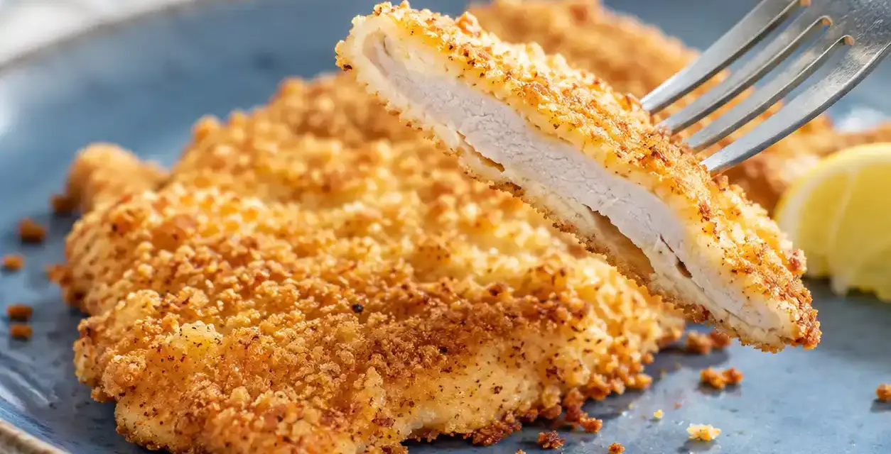Low Carb Putenschnitzel ohne Paniermehl