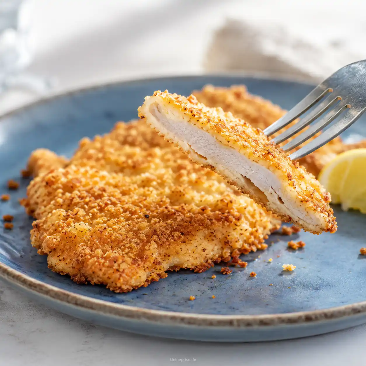 Low Carb Putenschnitzel ohne Paniermehl Low Carb Putenschnitzel ohne Paniermehl | Kleine Prise