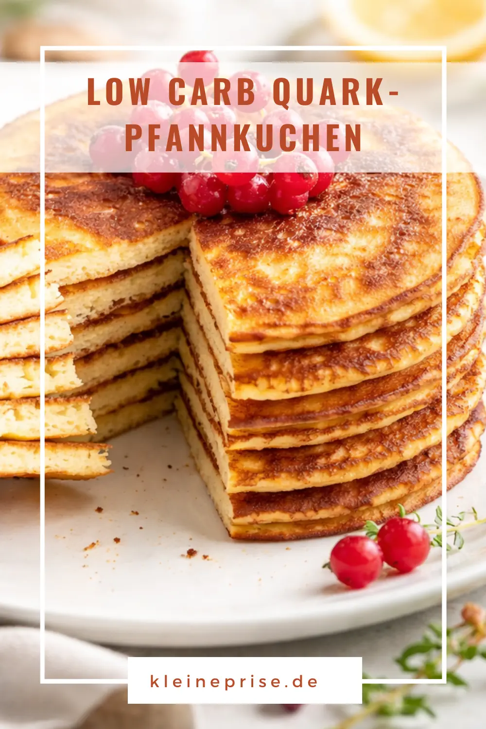 Pinterest: Low Carb Quark-Pfannkuchen – Rezept Pinterest: Low Carb Quark-Pfannkuchen