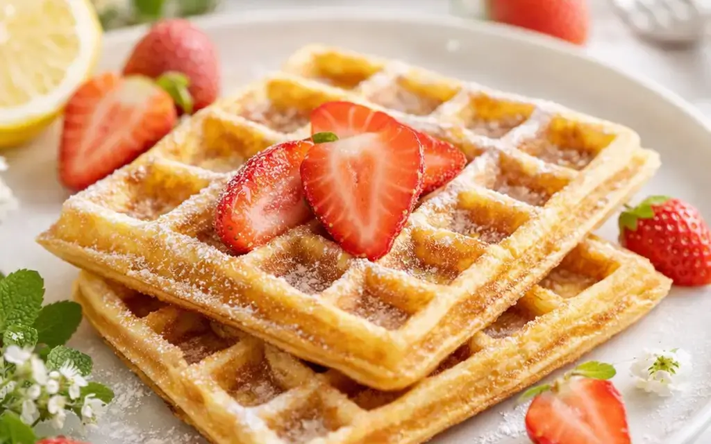 Low Carb Quark-Waffeln