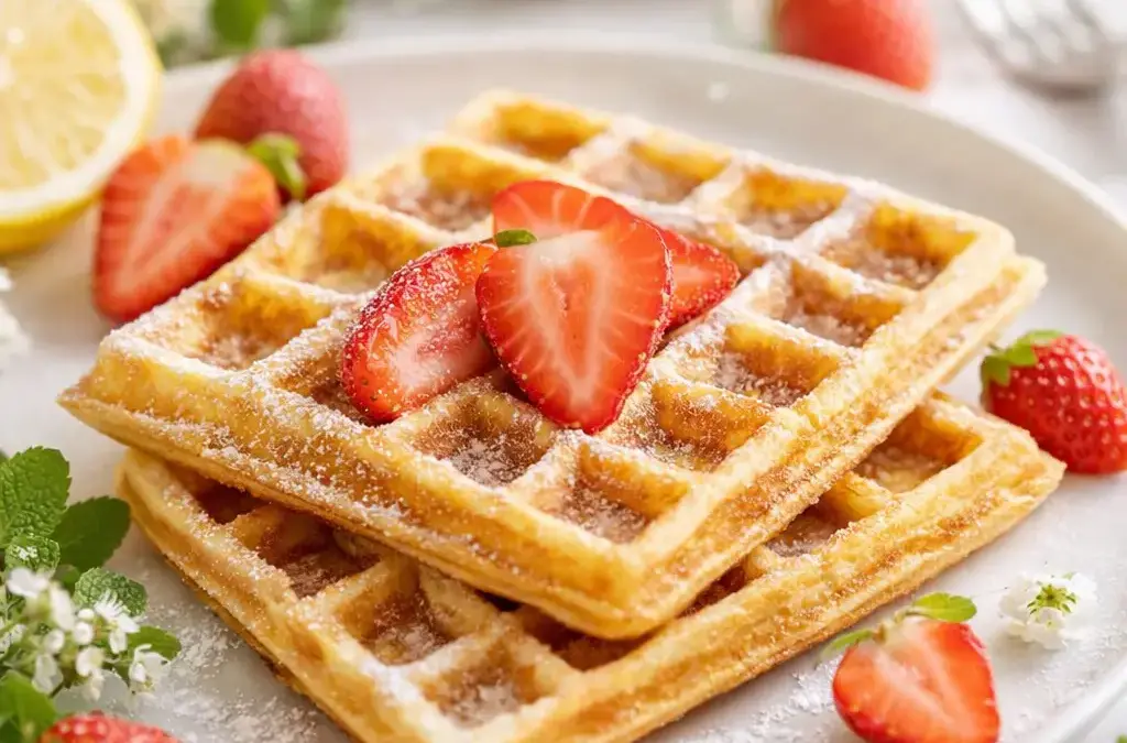 Low Carb Quark-Waffeln