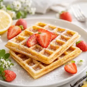 Low Carb Quark-Waffeln