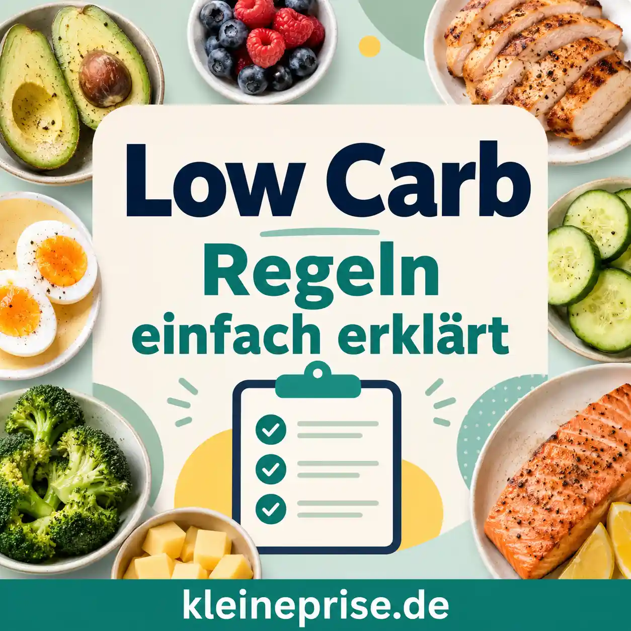 Low Carb Regeln einfach erklärt: So startest du ohne Stress Low Carb Regeln einfach erklärt: So startest du ohne Stress | Kleine Prise