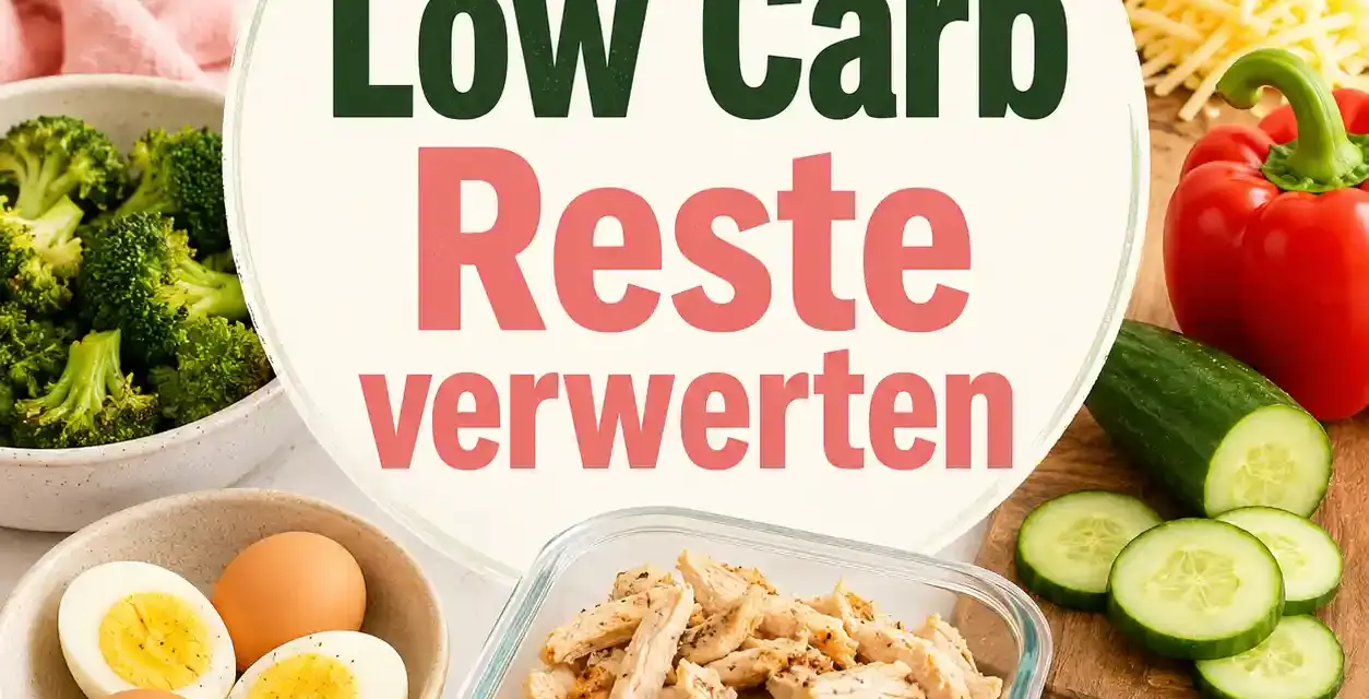 Low Carb Reste verwerten: Einfache Ideen für Kühlschrankreste