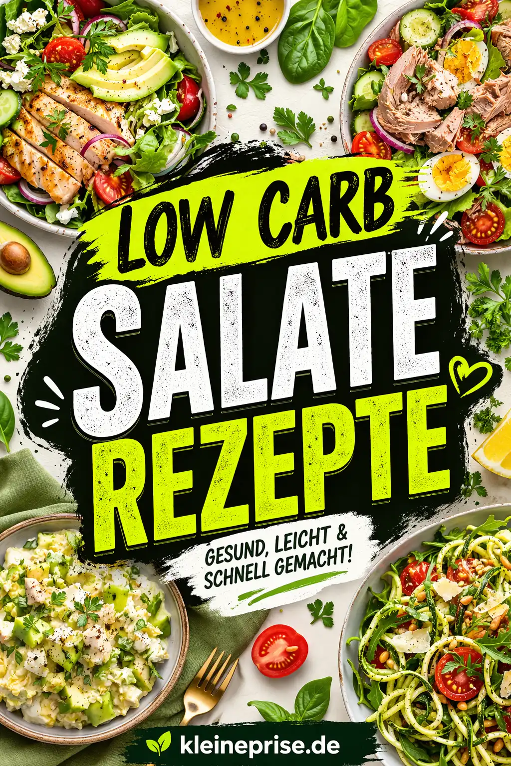 Pinterest: Low Carb Salate Rezepte – Rezept Pinterest: Low Carb Salate Rezepte