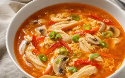 Einfache Rezepte und Spielideen für Kinder Low Carb Sauer-Scharf-Suppe einfach selber machen