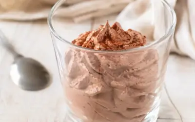 Einfache Rezepte und Spielideen für Kinder Low Carb Schoko Mousse einfach und cremig