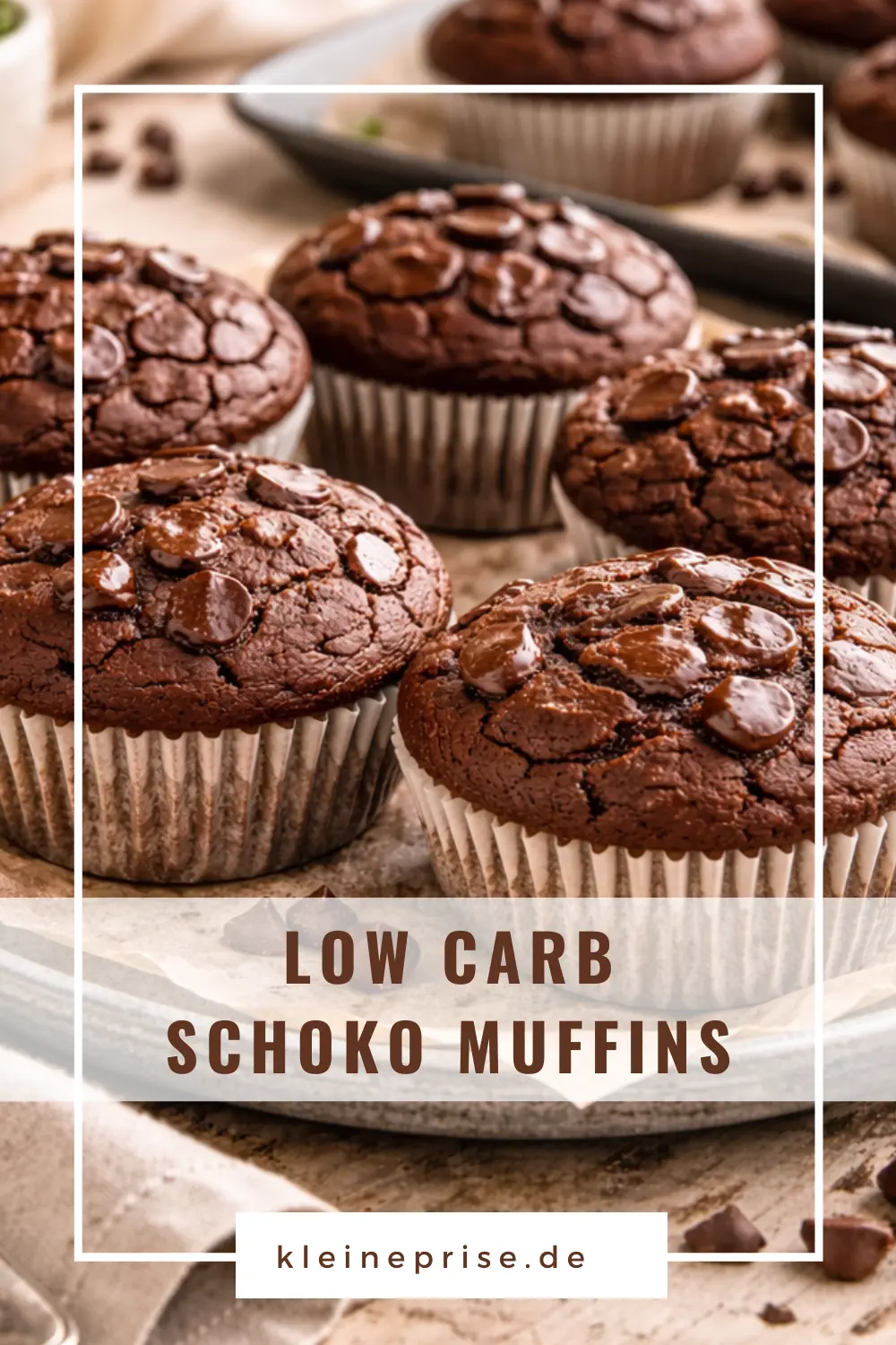 Pinterest: Low Carb Schoko Muffins – Rezept Pinterest: Low Carb Schoko Muffins