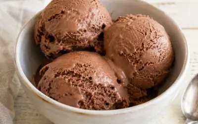 Einfache Rezepte und Spielideen für Kinder Low Carb Schokoladeneis cremig selber machen