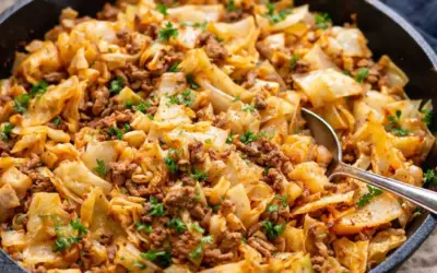 Low Carb Hühnerfrikassee Low Carb Spitzkohl-Hackfleisch-Pfanne