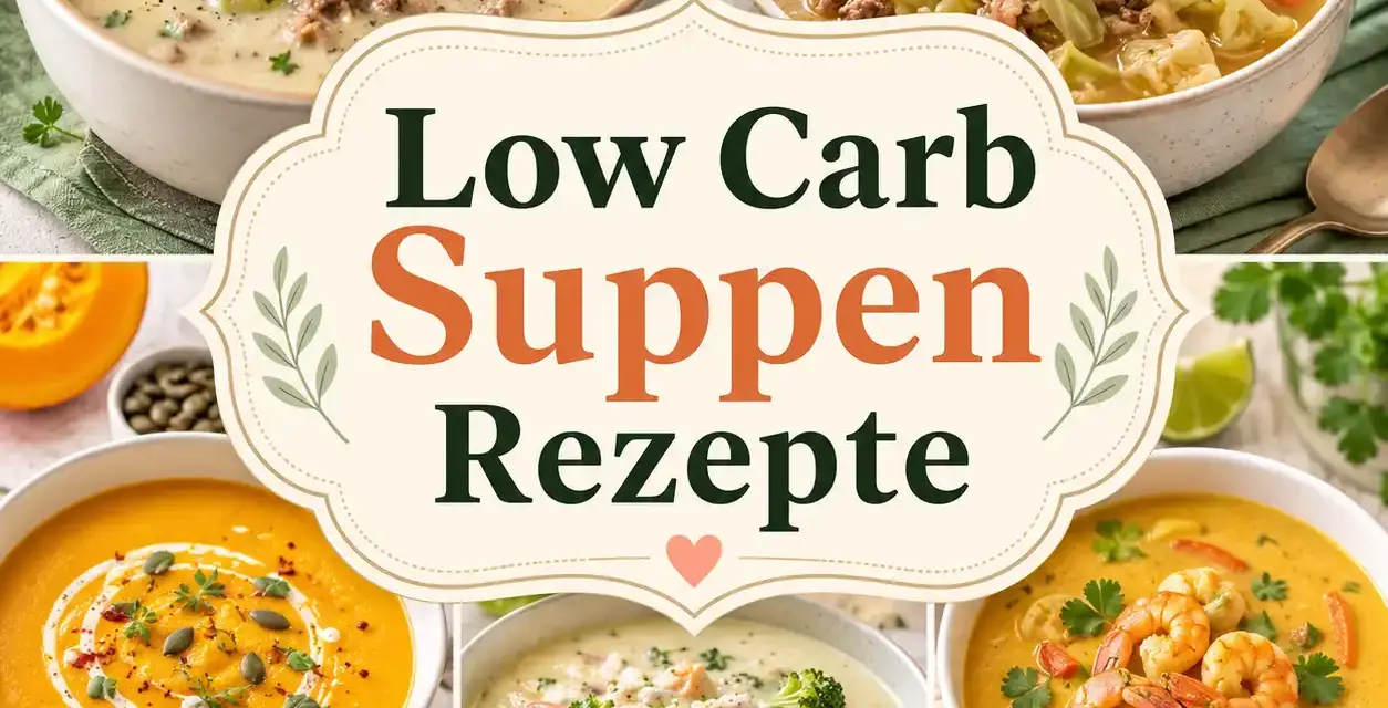 Low Carb Suppen Rezepte einfach und sättigend