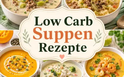 Einfache Rezepte und Spielideen für Kinder Low Carb Suppen Rezepte einfach und sättigend