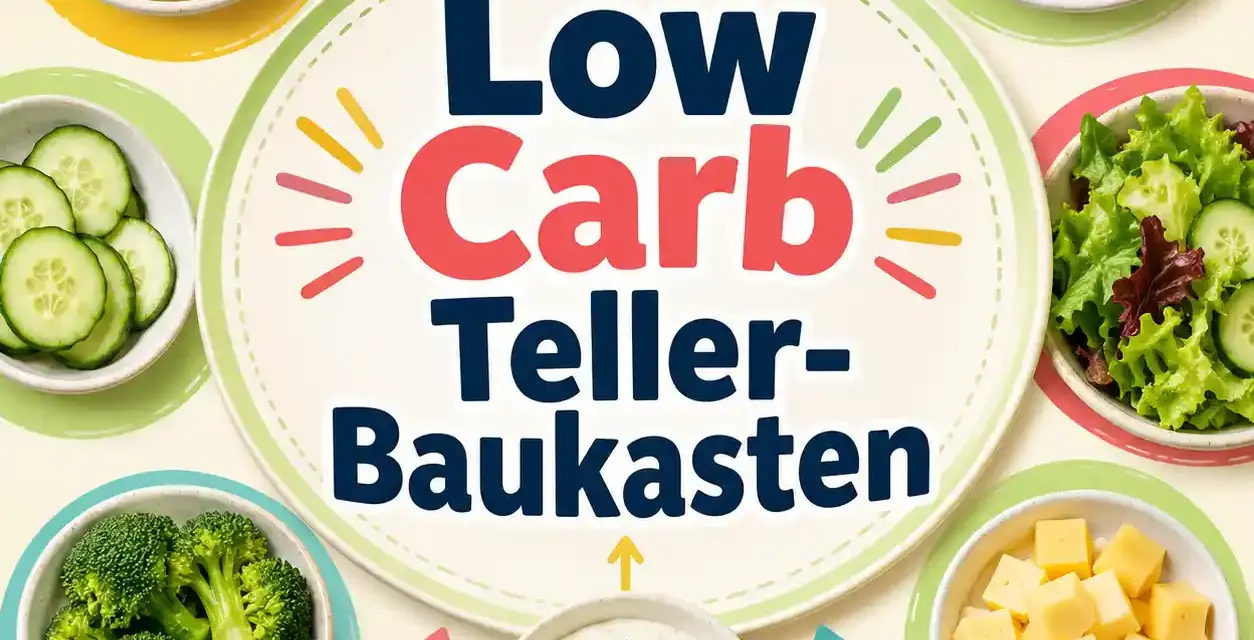 Low Carb Teller-Baukasten: So baust du dir einfache Low-Carb-Mahlzeiten
