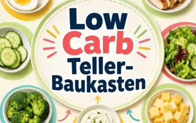Low Carb mit wenig Zeit: Schnelle Ideen für stressige Tage Low Carb Teller-Baukasten: So baust du dir einfache Low-Carb-Mahlzeiten