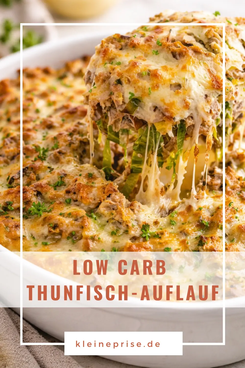 Pinterest: Low Carb Thunfisch-Auflauf – Rezept Pinterest: Low Carb Thunfisch-Auflauf