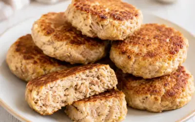 Einfache Rezepte und Spielideen für Kinder Low Carb Thunfisch-Frikadellen einfach aus der Pfanne