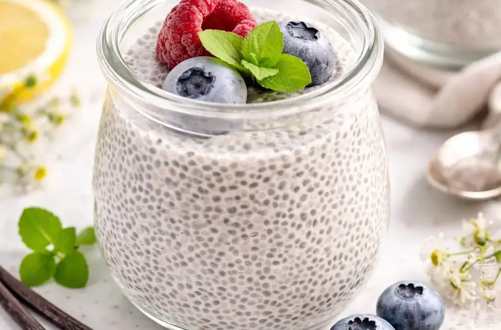 Grundrezept für Mürbeteig Low Carb Vanille Chia Pudding