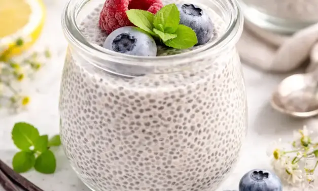 Low Carb Vanille Chia Pudding