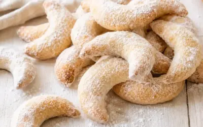 Low Carb Kekse Rezepte einfach backen ohne Zucker Low Carb Vanillekipferl ohne Zucker einfach backen
