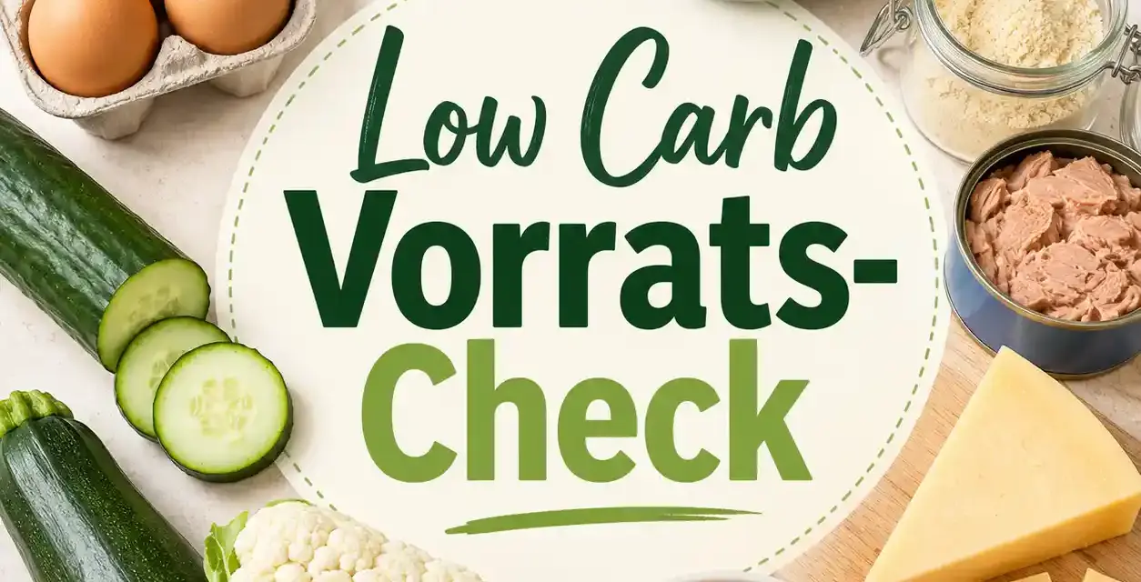 Low Carb Vorrats-Check: Hast du genug Basics zu Hause?