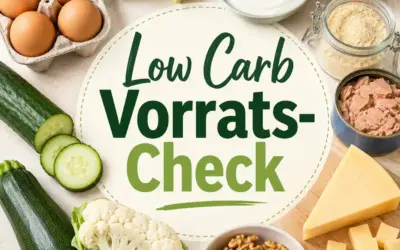 Low Carb einkaufen im Supermarkt: Einfache Einkaufsliste für den Alltag Low Carb Vorrats-Check: Hast du genug Basics zu Hause?