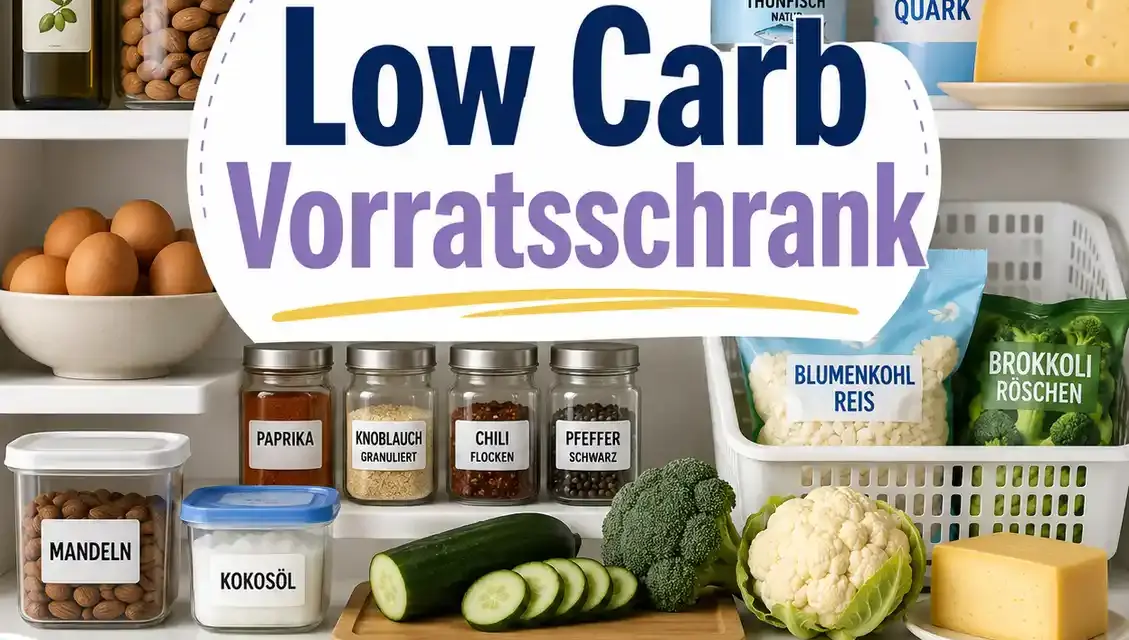 Low Carb Vorratsschrank: Diese Basics solltest du zu Hause haben