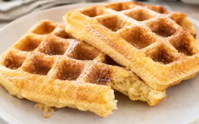 Einfache Rezepte und Spielideen für Kinder Low Carb Waffeln mit Quark einfach selber machen