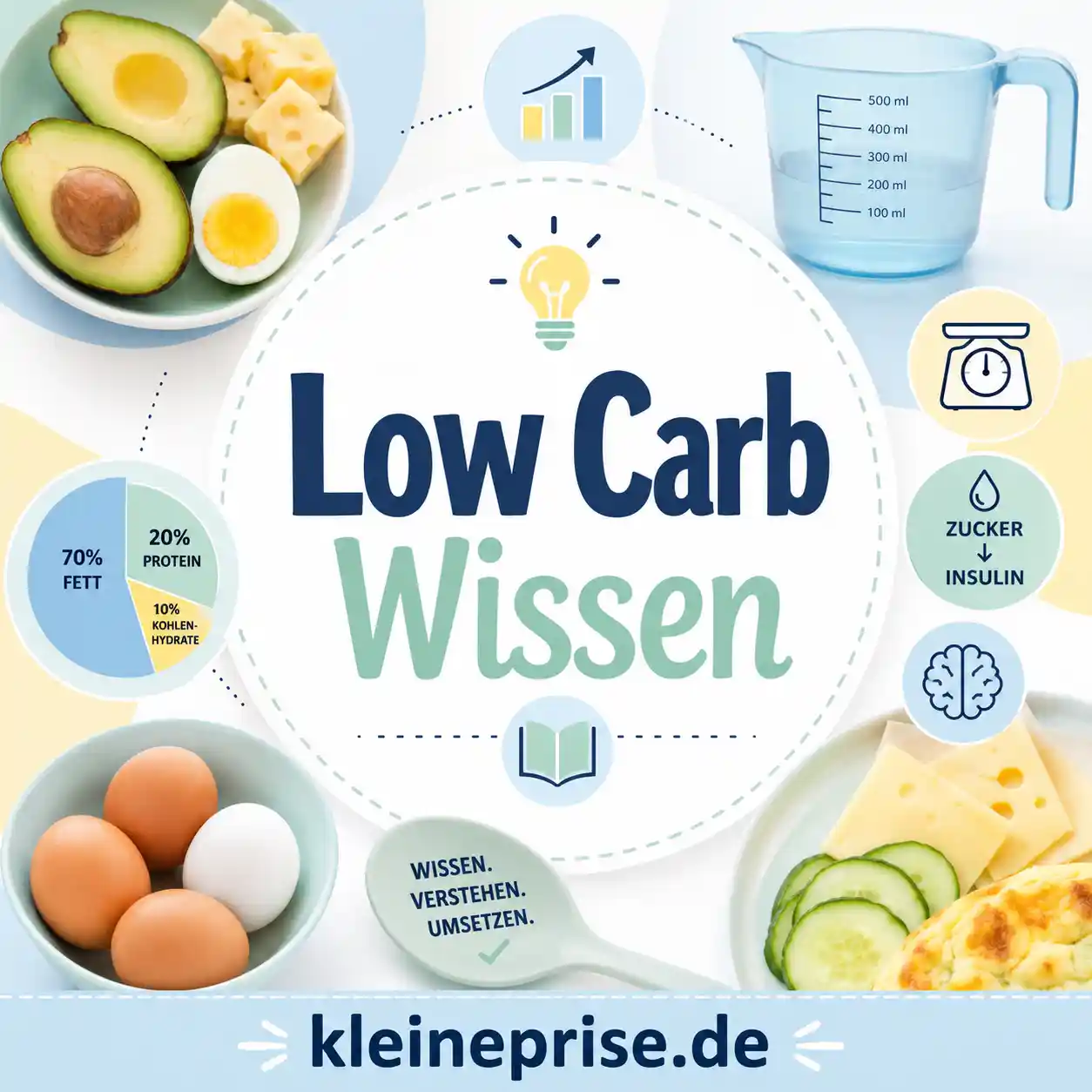 Low Carb Wissen: Einfach erklärt für Anfänger Low Carb Wissen: Einfach erklärt für Anfänger | Kleine Prise