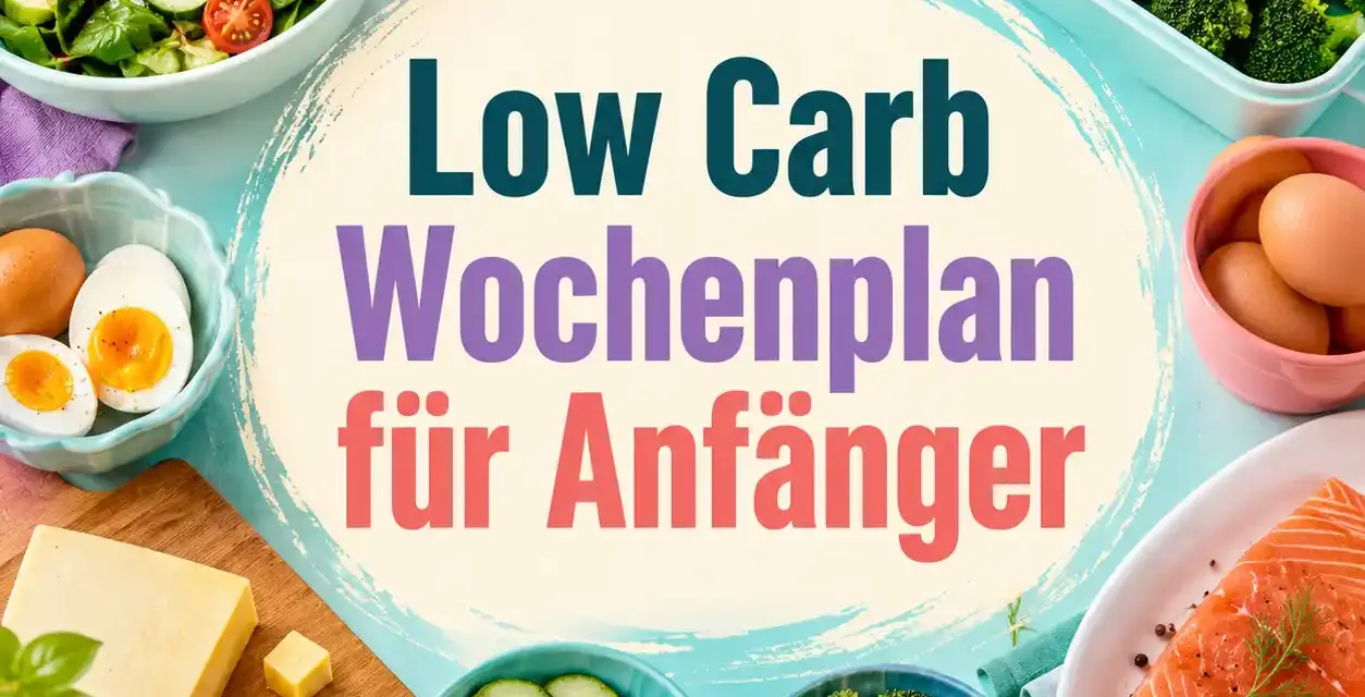 Low Carb Wochenplan für Anfänger: 7 Tage einfach starten