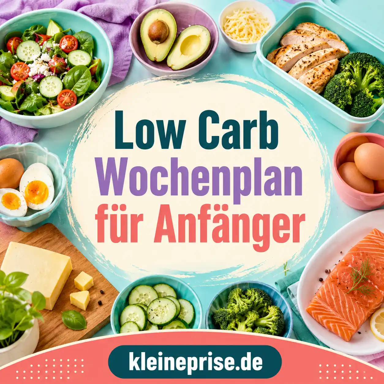 Low Carb Wochenplan für Anfänger: 7 Tage einfach starten Low Carb Wochenplan für Anfänger: 7 Tage einfach starten | Kleine Prise