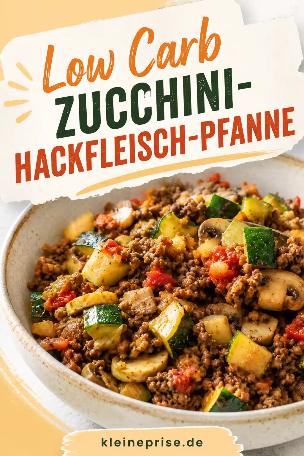 Low Carb Zucchini Hackfleisch Pfanne Pinterest Pinterest Grafik für Low Carb Zucchini Hackfleisch Pfanne