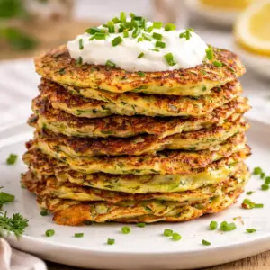 Low Carb Zucchinipuffer