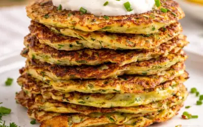 Nudelsalat mal anders: Gesund, Lecker, Herzhaft! Low Carb Zucchinipuffer