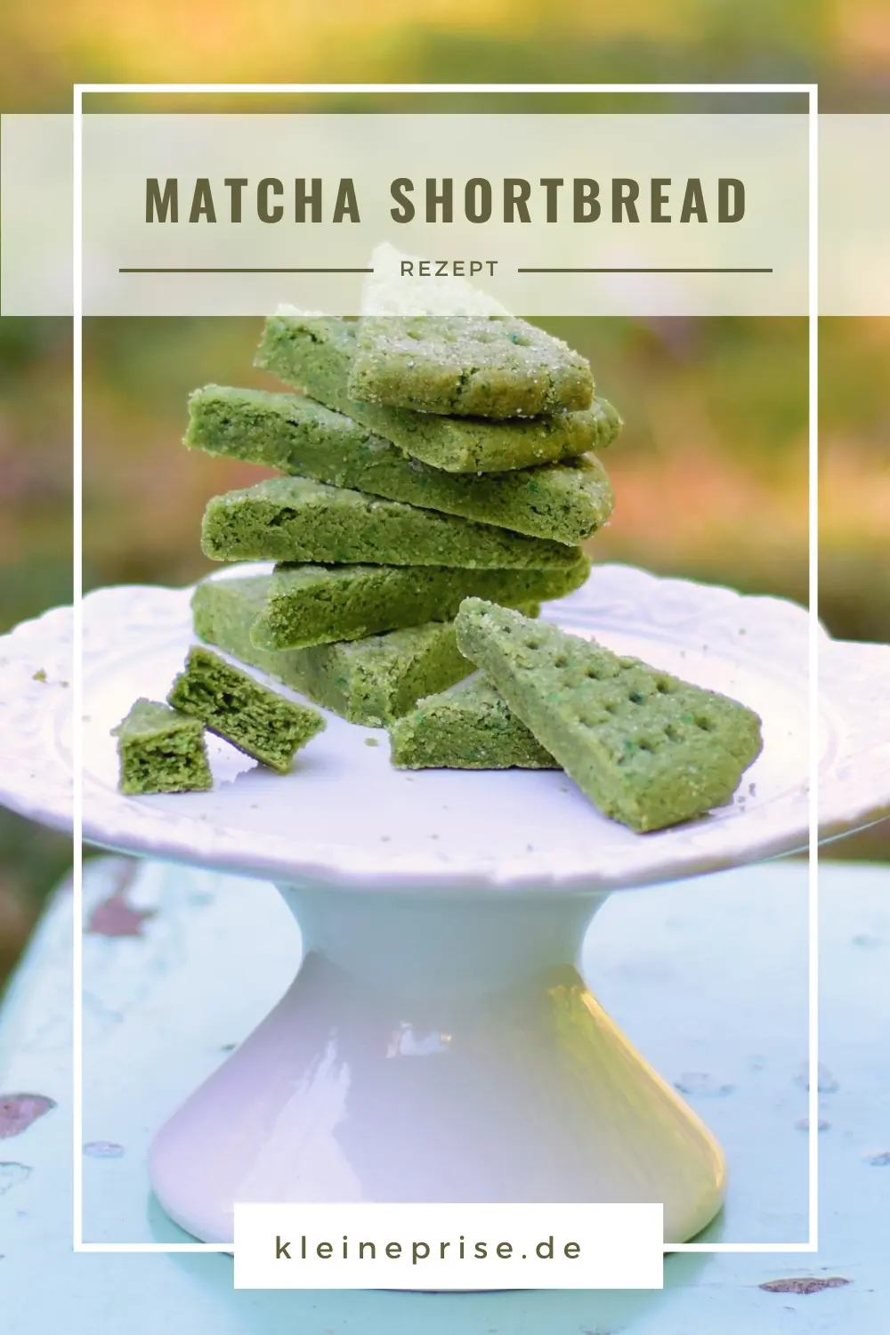 Pinterest: Matcha Shortbread
