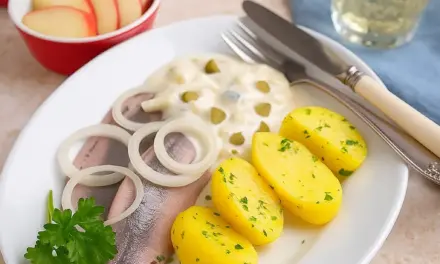 Matjes mit Hausfrauensoße