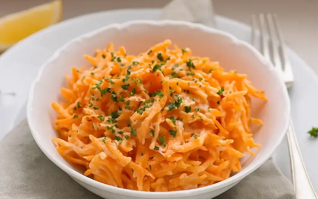 Möhrensalat mit Apfel