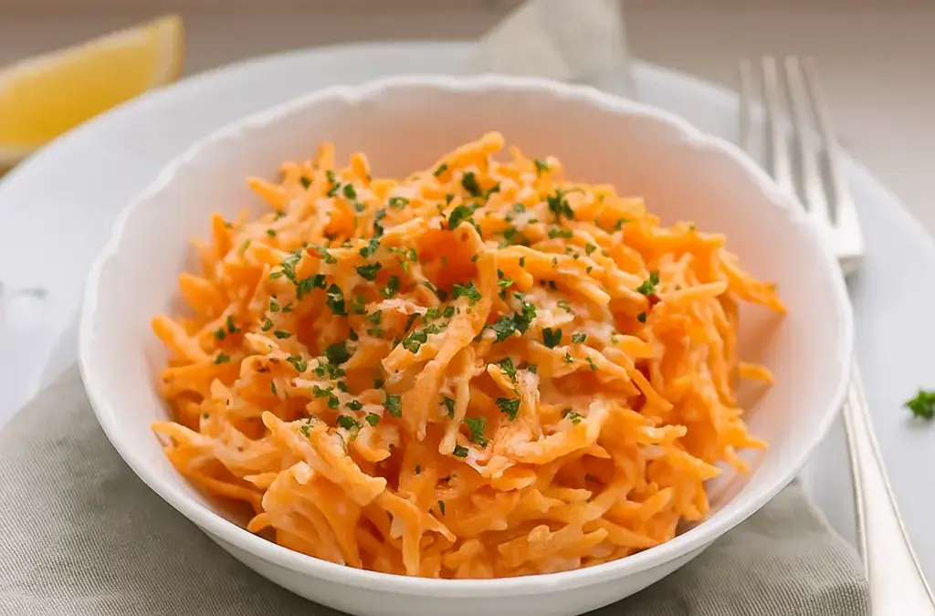 Möhrensalat mit Apfel