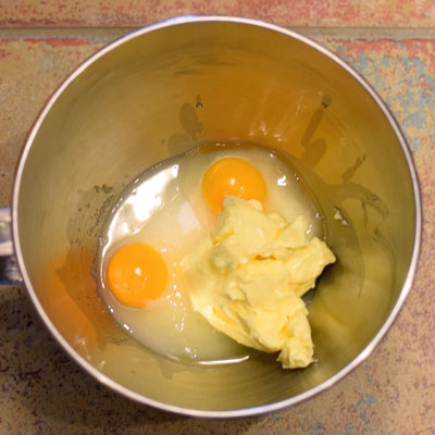 Zucker Butter Eier Rübensirup