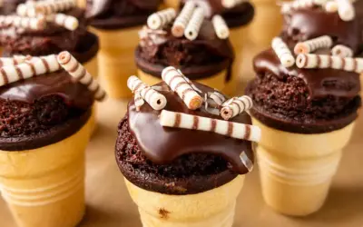 Einfache Rezepte und Spielideen für Kinder Muffins im Eisbecher einfach backen