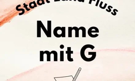 Name mit G – Stadt Land Fluss