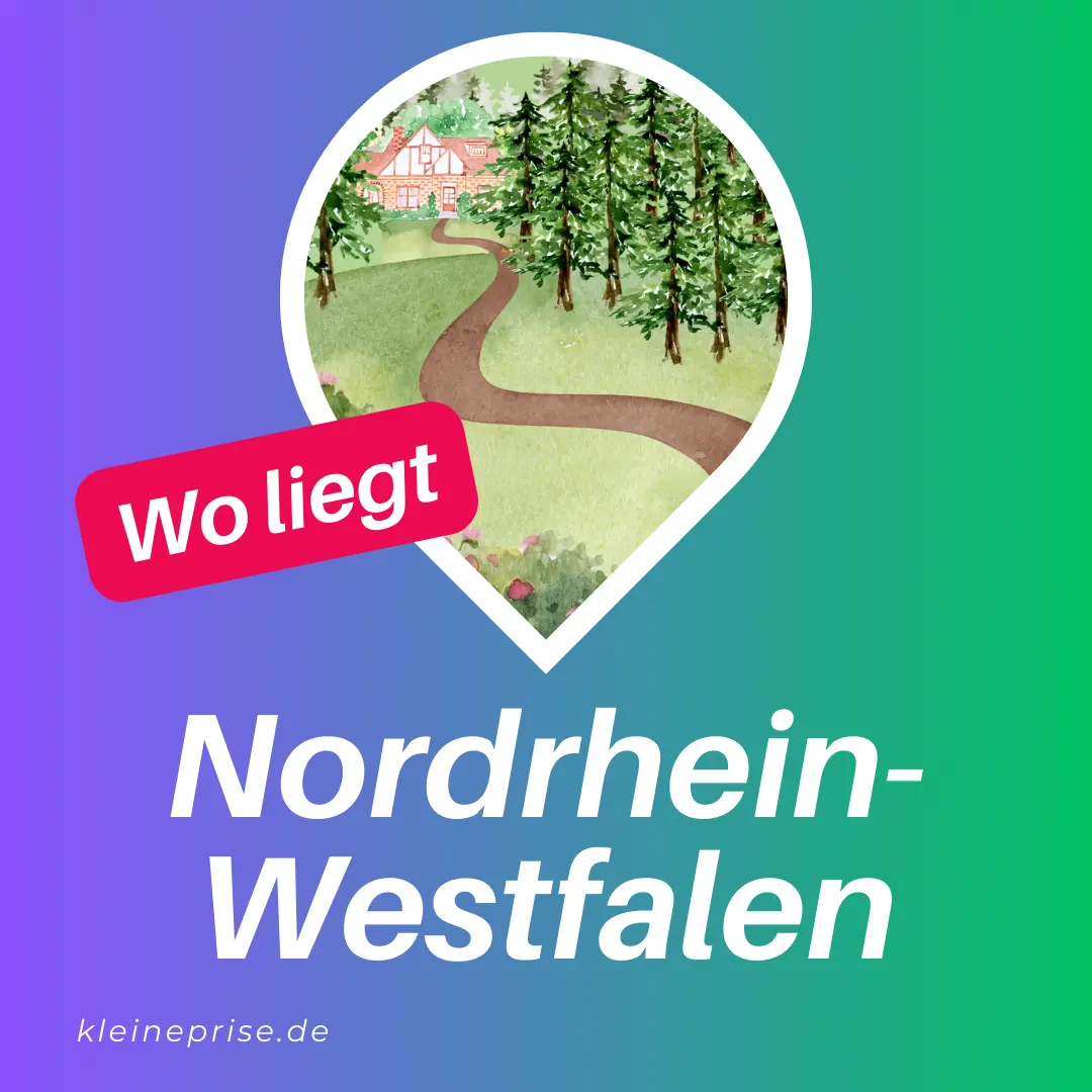 Wo liegt Nordrhein-Westfalen